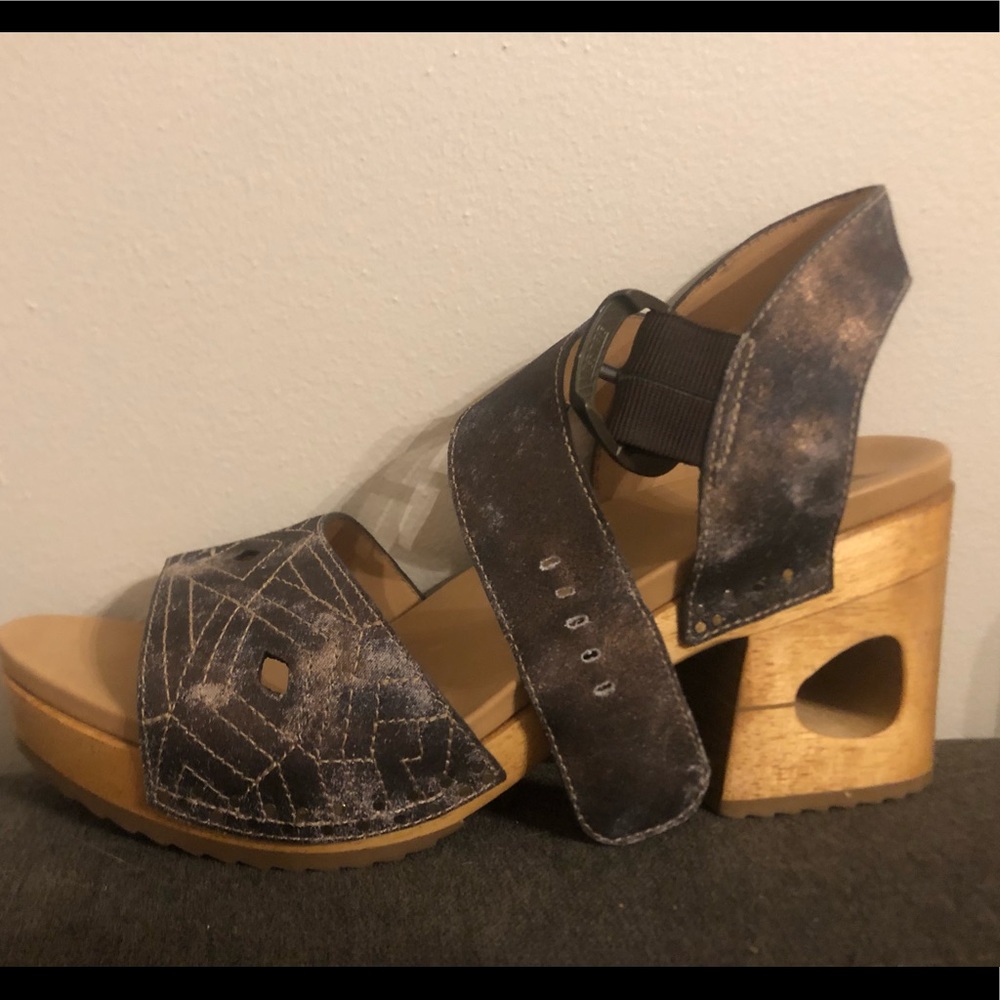 Dansko Odele Denim Metallic - Size 40